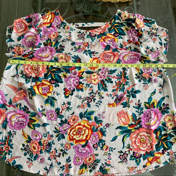 PREMISE STUDIO FLORAL BLOUSE SIZE 3x (plus size) - Picture 7 of 8